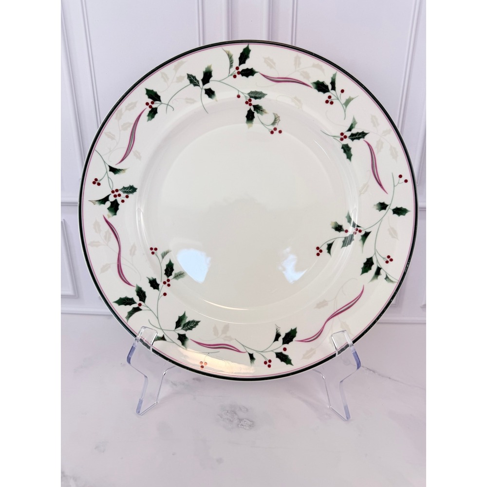 Mikasa HOLIDAY SPLENDOR Y1025 12 3/8" Chop Plate Serving Platter Charger